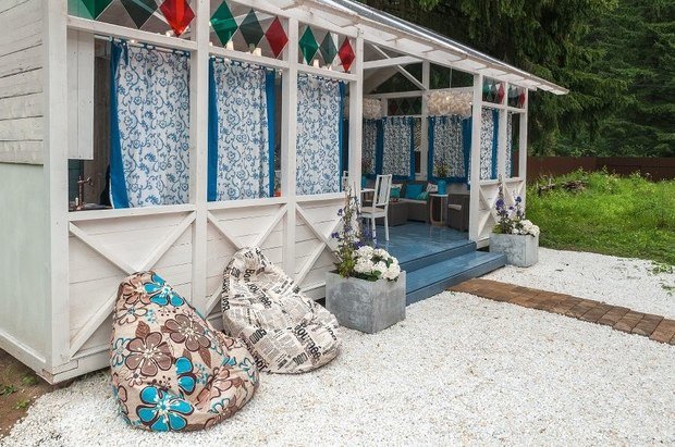 Фото из портфолио Стародачная беседка – фотографии дизайна интерьеров на INMYROOM