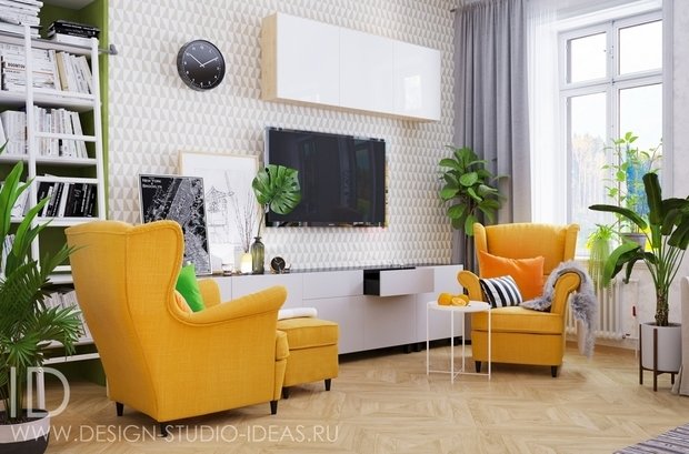 Фото из портфолио ЛЕТНИЙ ДИЗАЙН ДОМА В ГОРОДЕ СЕВАСТОПОЛЬ, 140 м² – фотографии дизайна интерьеров на INMYROOM