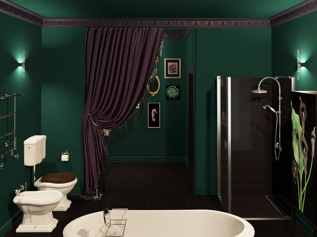 Фото из портфолио Туман и Бордо – фотографии дизайна интерьеров на INMYROOM