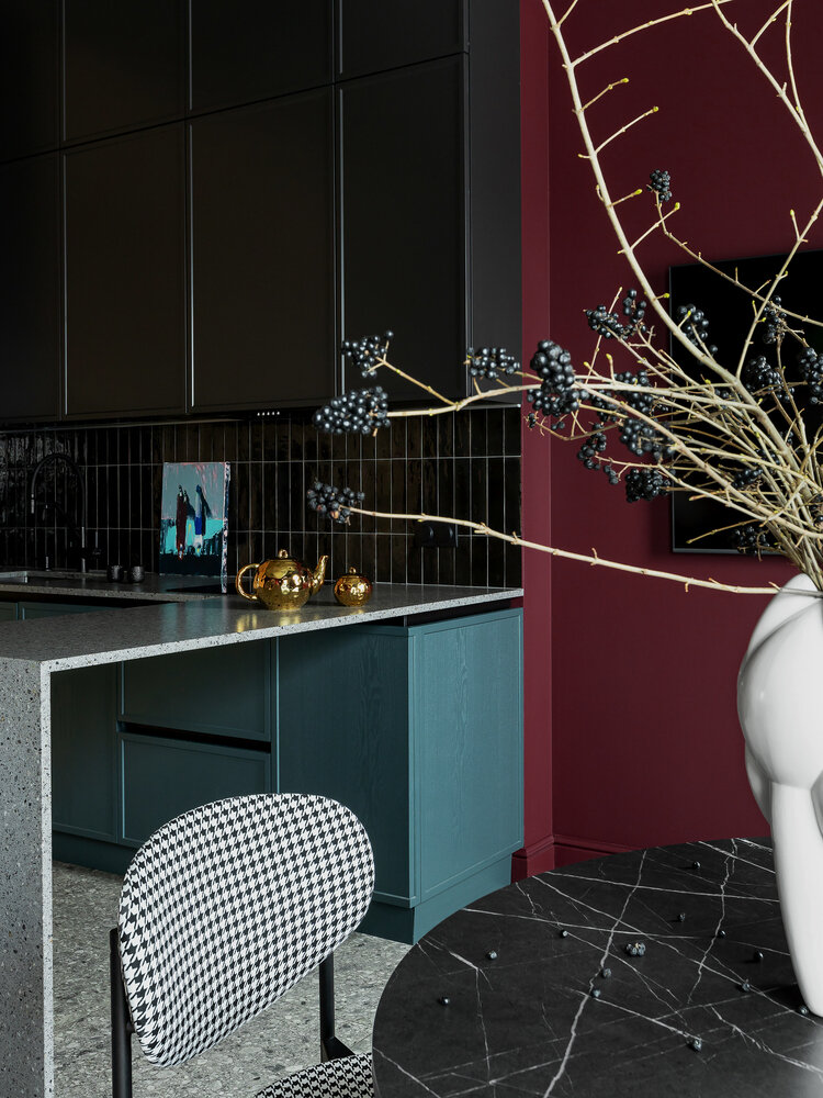 Фотография: Кухня и столовая в стиле Современный, Эклектика, Квартира, Проект недели, Минск, Блочный дом, 3 комнаты, 60-90 метров, Екатерина Кузькова – фото на INMYROOM