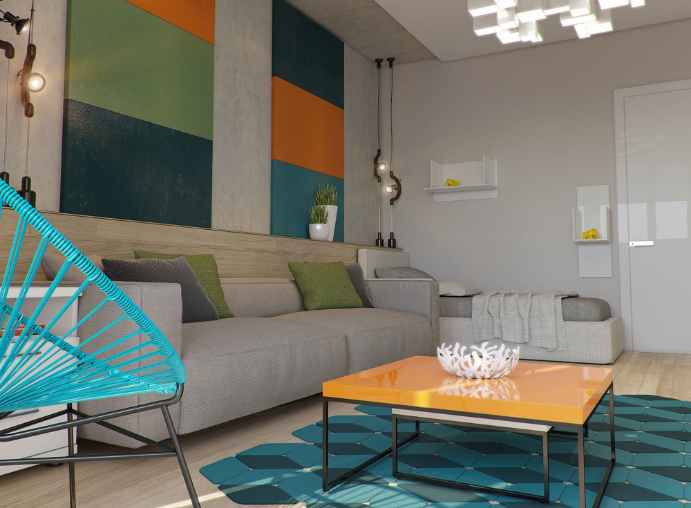 Фото из портфолио Современная квартира в Киеве площадью 75 кв. метра – фотографии дизайна интерьеров на INMYROOM Фото из портфолио Современная квартира в Киеве площадью 75 кв. метра – фотографии дизайна интерьеров на INMYROOM