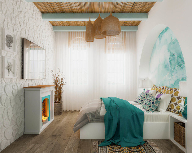 Фото из портфолио Дыхание моря – фотографии дизайна интерьеров на INMYROOM