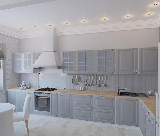 Фотография: Кухня и столовая в стиле Скандинавский, Советы, Гид, как оформить кухонный фартук, энциклопедия_отделка – фото на INMYROOM