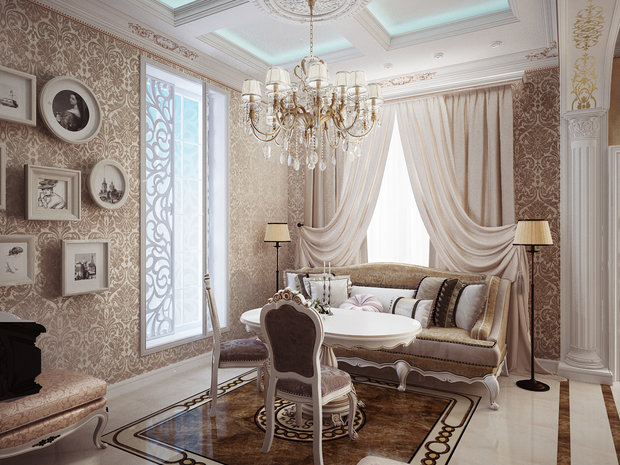 Фото из портфолио Столовая в классическом стиле – фотографии дизайна интерьеров на INMYROOM