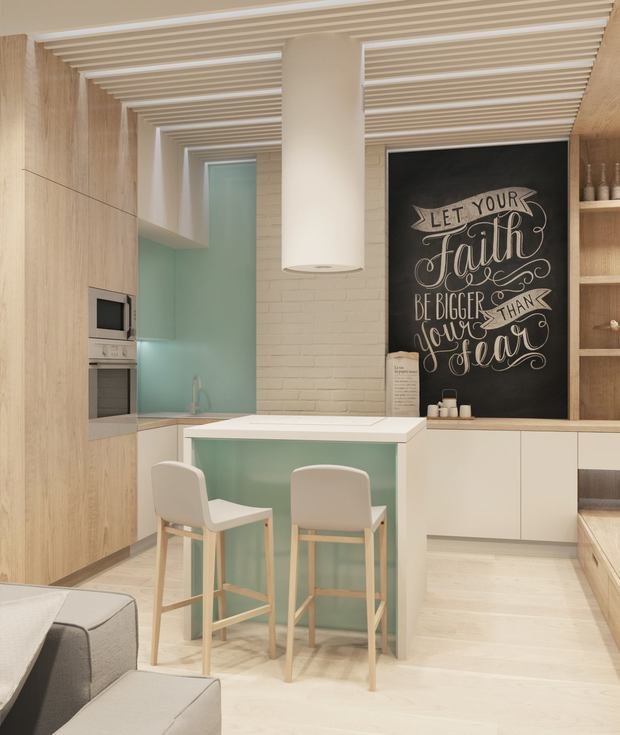 Фотография: Кухня и столовая в стиле Лофт, Минимализм – фото на INMYROOM