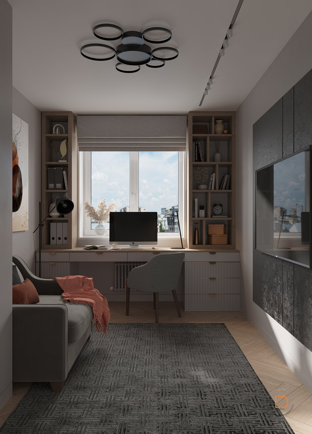Фото из портфолио Кабинет – фотографии дизайна интерьеров на INMYROOM