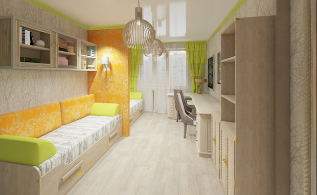 Фото из портфолио Квартира Четаева  – фотографии дизайна интерьеров на INMYROOM