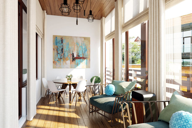 Фото из портфолио Тот самый лофтхаус  – фотографии дизайна интерьеров на INMYROOM