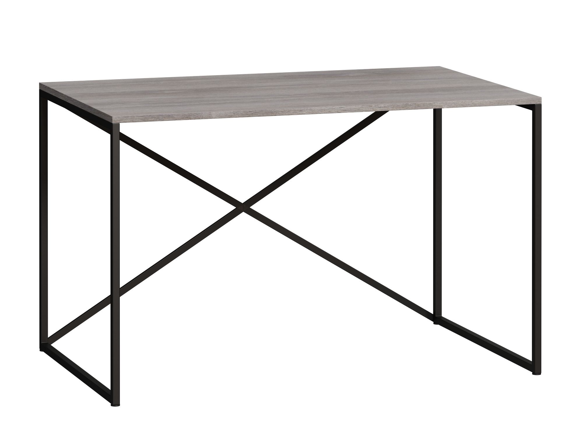 Стол письменный Мальборк Кросс Смоук с серой столешницей 