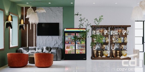 Фото из портфолио Проект помещений конного клуба – фотографии дизайна интерьеров на INMYROOM