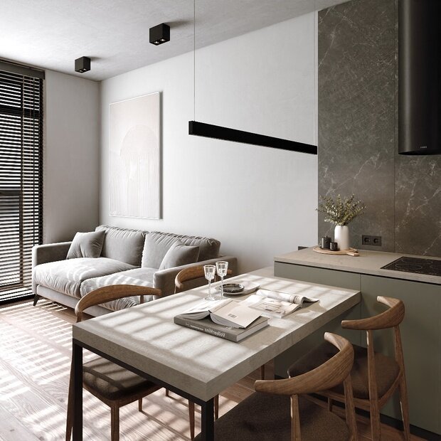 Фото из портфолио Квартира 42 м2 в Калининграде – фотографии дизайна интерьеров на INMYROOM