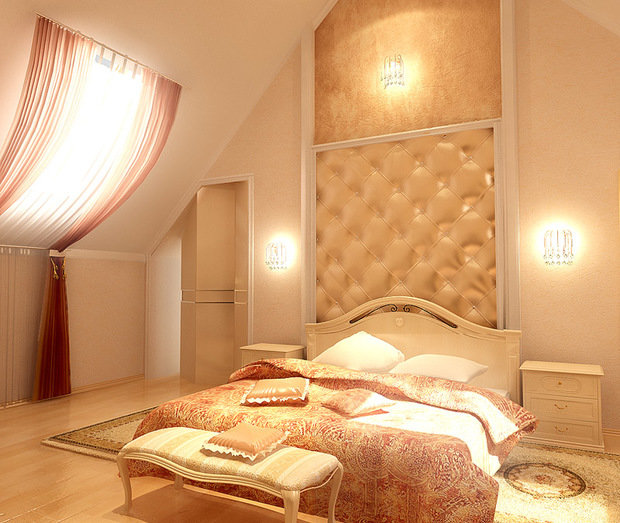 Фото из портфолио Бежевая спальня в классическом стиле – фотографии дизайна интерьеров на INMYROOM