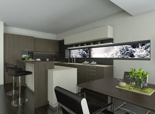 Фото из портфолио Кухни - визуализации – фотографии дизайна интерьеров на INMYROOM