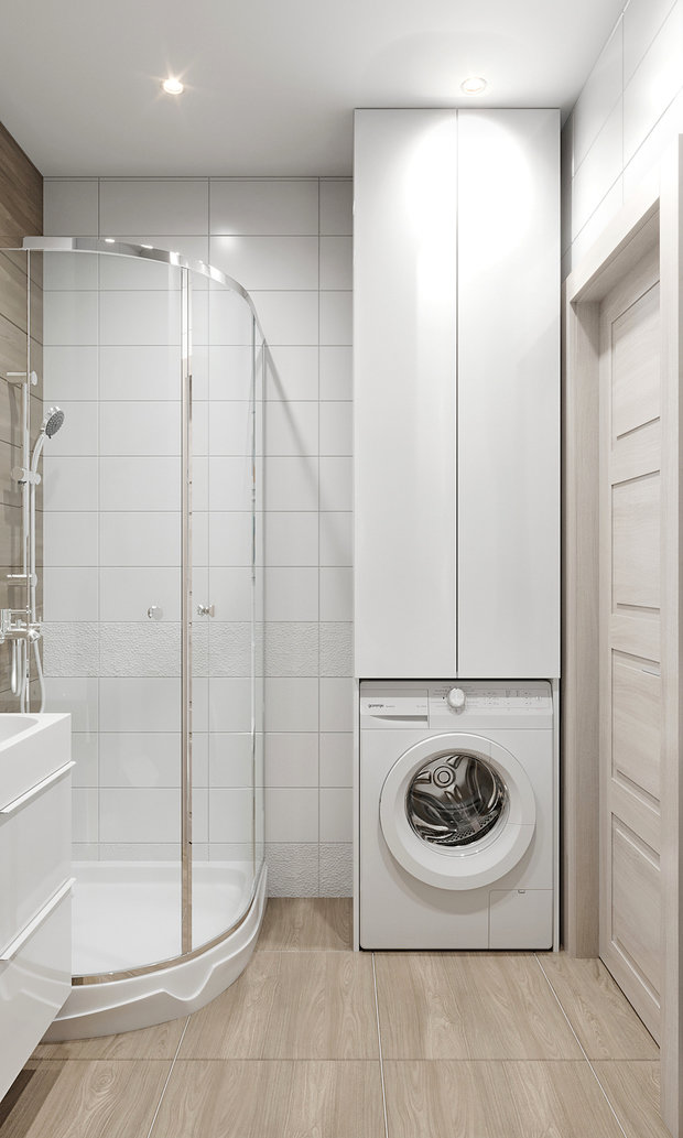 Фото из портфолио Студия 30м2 под сдачу – фотографии дизайна интерьеров на INMYROOM