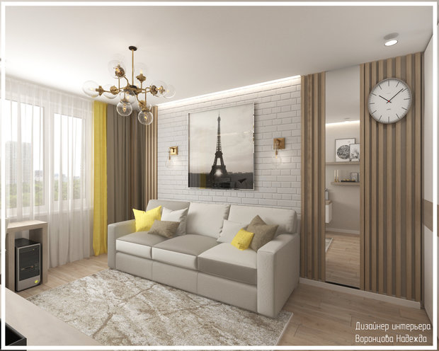 Фото из портфолио Квартира в г. Северодвинск  – фотографии дизайна интерьеров на INMYROOM