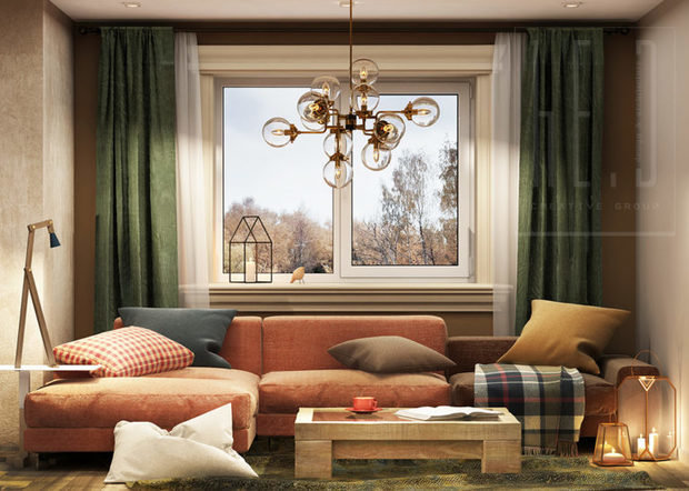 Фото из портфолио Close to nature – фотографии дизайна интерьеров на INMYROOM