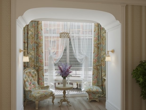 Фото из портфолио Классическая квартира – фотографии дизайна интерьеров на INMYROOM