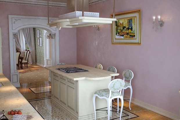 Фото из портфолио Дом, г.Москва, 600м – фотографии дизайна интерьеров на INMYROOM