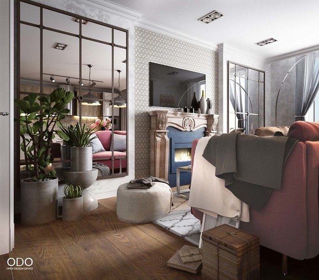 Фото из портфолио Городские джунгли – фотографии дизайна интерьеров на INMYROOM