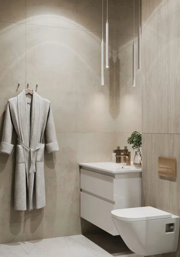 Фото из портфолио Дизайн интерьера квартиры в ЖК «Прайм Приморский» в стиле современной классики – фотографии дизайна интерьеров на INMYROOM