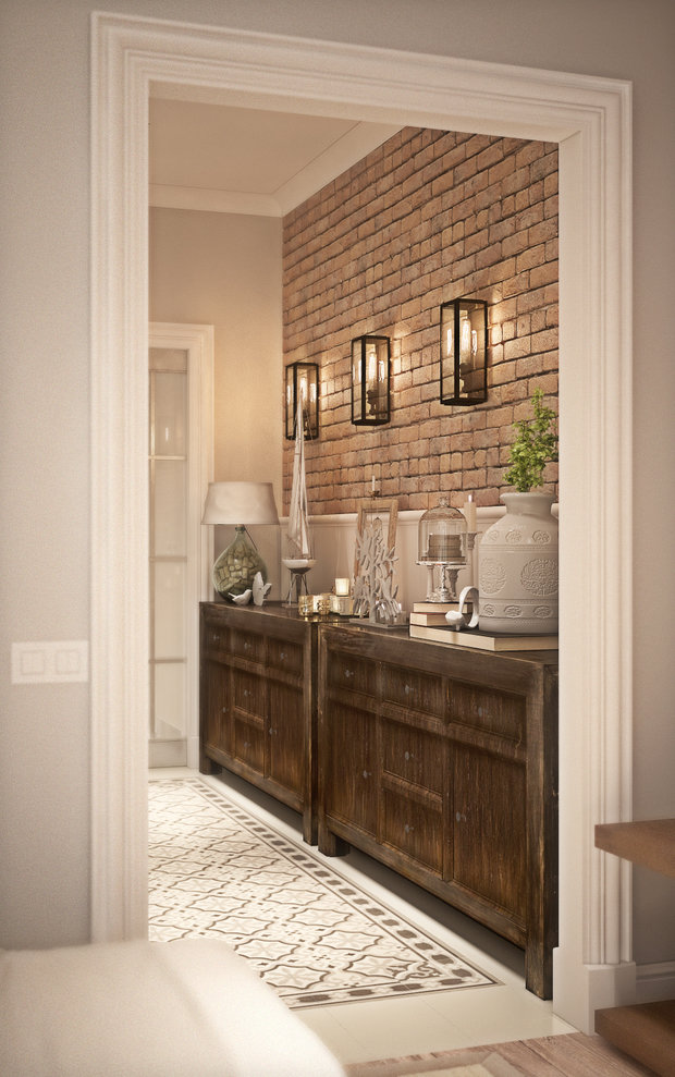 Фотография: Прихожая в стиле Прованс и Кантри, Современный, Дом, Проект недели, Московская область, Таунхаус, Павел Ивонин, Kaskad Park – фото на INMYROOM