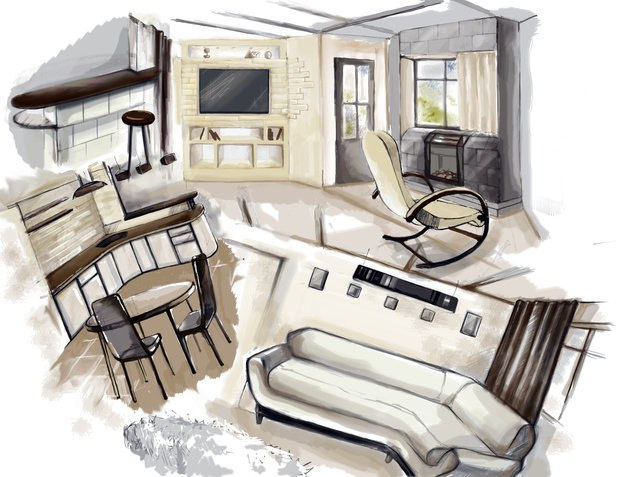 Фото из портфолио для  А. – фотографии дизайна интерьеров на InMyRoom.ru