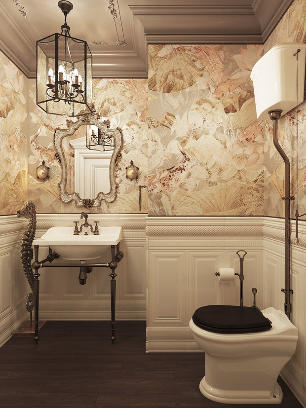 Фото из портфолио Будуарный санузел – фотографии дизайна интерьеров на INMYROOM