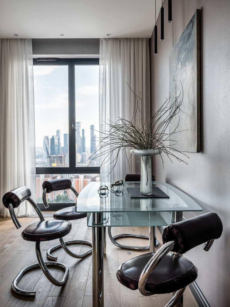 Фотография: Кухня и столовая в стиле Современный, Квартира, Проект дня, Москва, 2 комнаты, 60-90 метров, Елена Карасаева – фото на INMYROOM Фотография: Кухня и столовая в стиле Современный, Квартира, Проект дня, Москва, 2 комнаты, 60-90 метров, Елена Карасаева – фото на INMYROOM