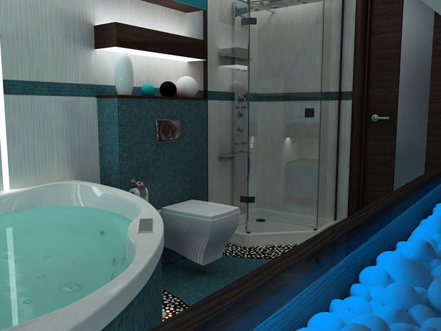Фото из портфолио Дизайн ванной комнаты – фотографии дизайна интерьеров на INMYROOM