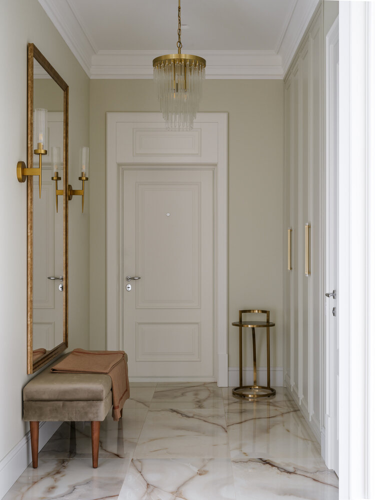 Фотография: Прихожая в стиле Классический, Современный, Квартира, Проект недели, Москва, 3 комнаты, Более 90 метров, Вероника Князева – фото на INMYROOM Фотография: Прихожая в стиле Классический, Современный, Квартира, Проект недели, Москва, 3 комнаты, Более 90 метров, Вероника Князева – фото на INMYROOM