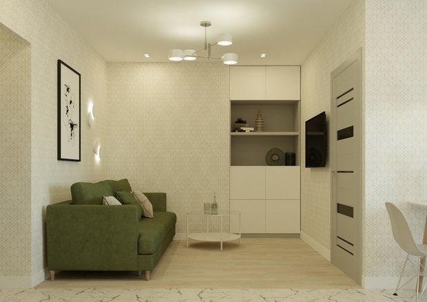 Фото из портфолио КУХНЯ-ГОСТИНАЯ-1 – фотографии дизайна интерьеров на INMYROOM