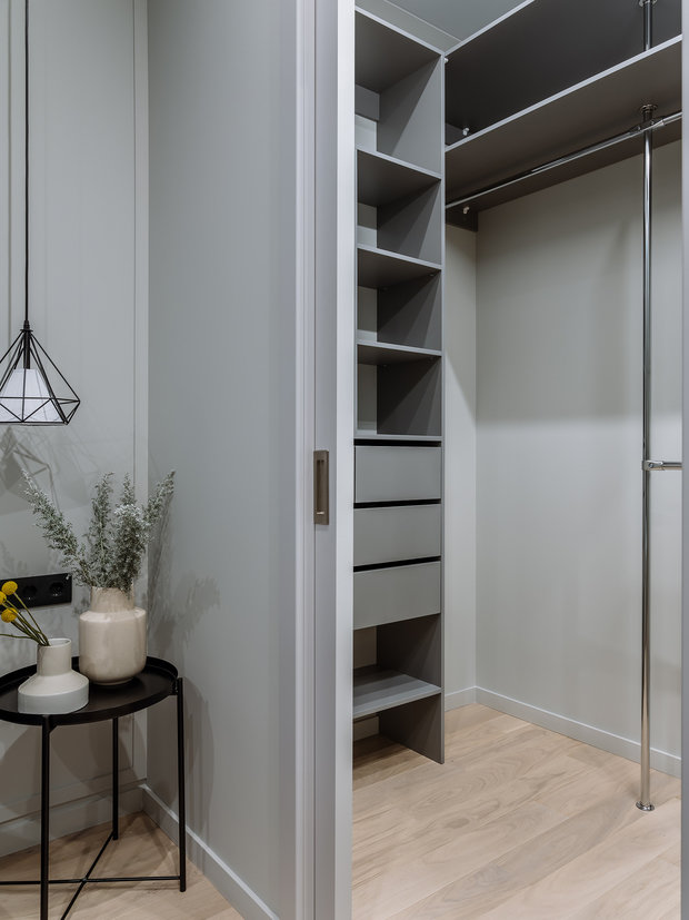 Фото из портфолио Интерьер квартиры для сдачи в ЖК "Пресня Сити" – фотографии дизайна интерьеров на INMYROOM