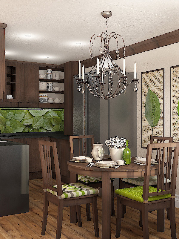 Фото из портфолио Зеленый чай – фотографии дизайна интерьеров на INMYROOM