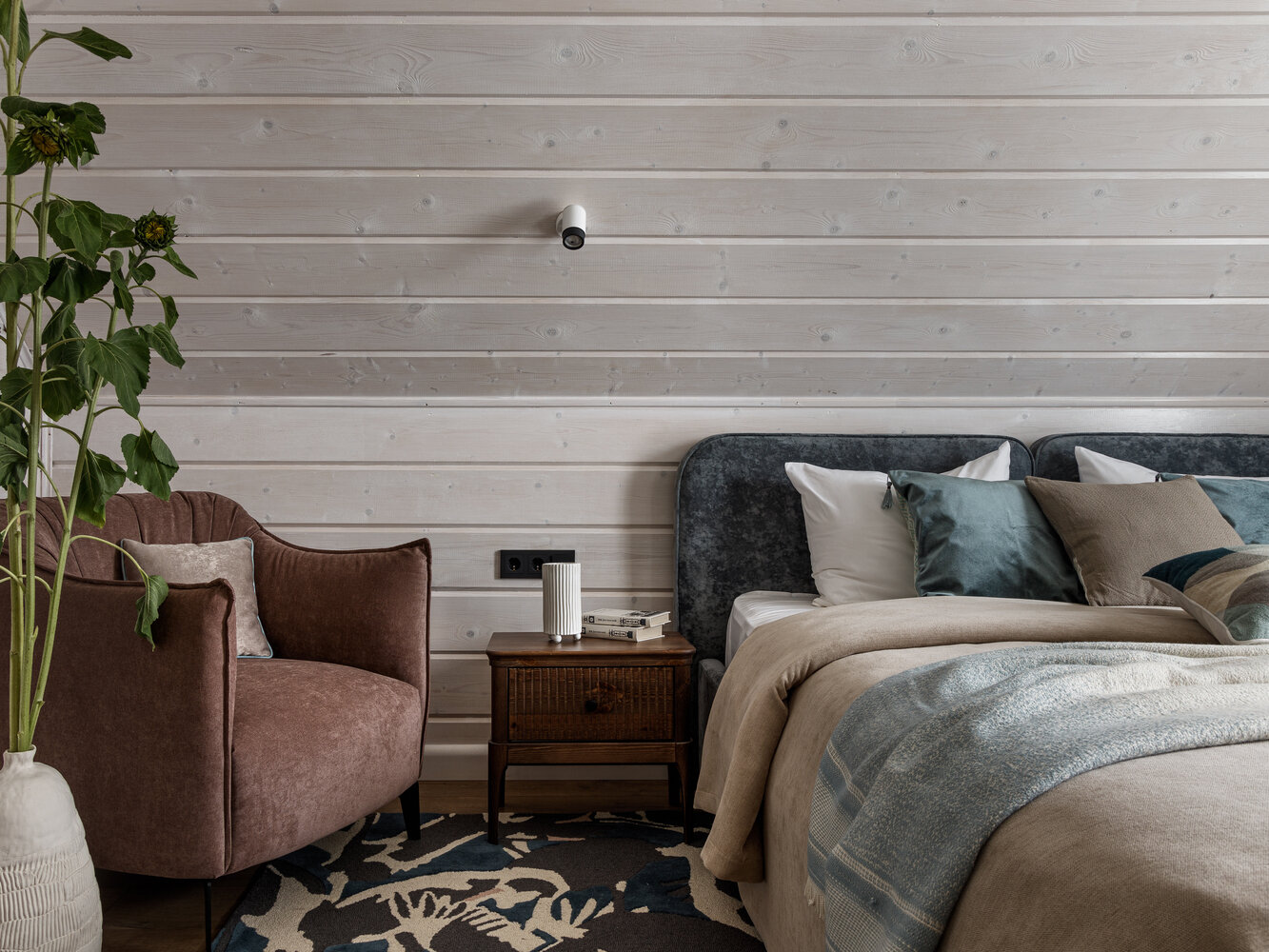 Фотография: Спальня в стиле Современный, Дом, Проект дня, Дом и дача, 4 и больше, Более 90 метров, Уфа, Лариса Байракова – фото на INMYROOM