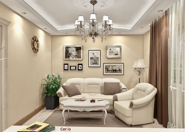 Фото из портфолио Московский  – фотографии дизайна интерьеров на INMYROOM