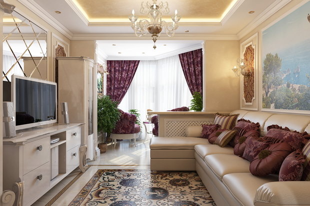 Фото из портфолио Классическая роскошь вариант 2 – фотографии дизайна интерьеров на INMYROOM