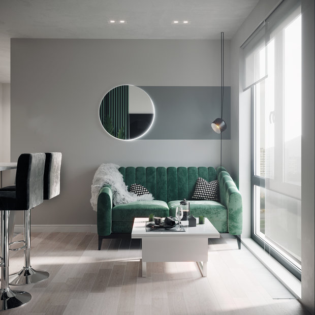 Фото из портфолио Зеленая грань – фотографии дизайна интерьеров на INMYROOM