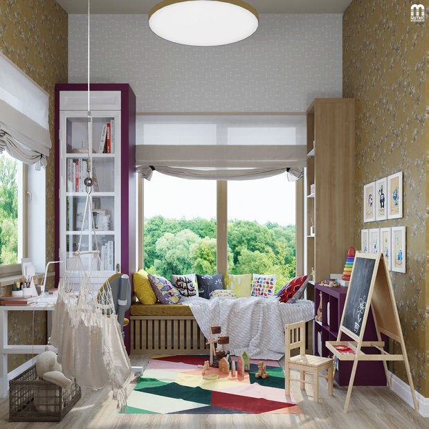 Фото из портфолио Дом на улице Черничной – фотографии дизайна интерьеров на INMYROOM