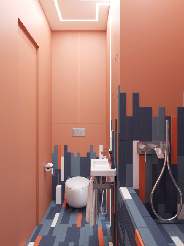 Фото из портфолио Яркий микс – фотографии дизайна интерьеров на INMYROOM