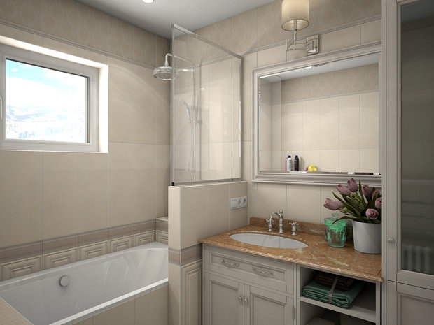 Фотография: Ванная в стиле Классический – фото на InMyRoom.ru