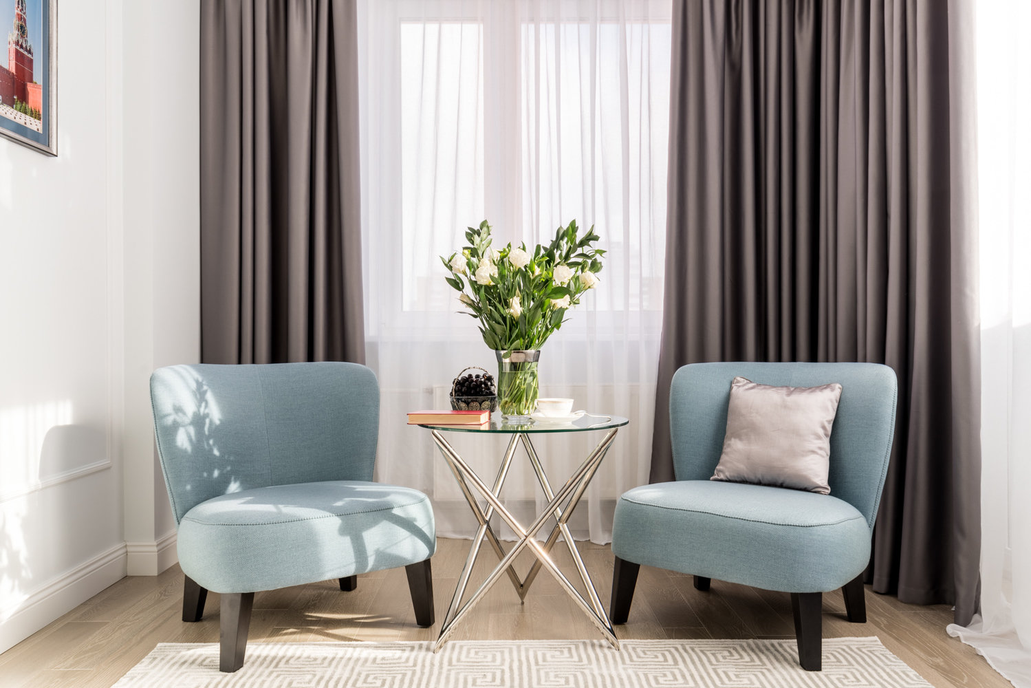 Фотография: Гостиная в стиле Современный, Квартира, Проект недели, Москва, Монолитный дом, 2 комнаты, 40-60 метров, Наталья Широкорад – фото на INMYROOM Фотография: Гостиная в стиле Современный, Квартира, Проект недели, Москва, Монолитный дом, 2 комнаты, 40-60 метров, Наталья Широкорад – фото на INMYROOM