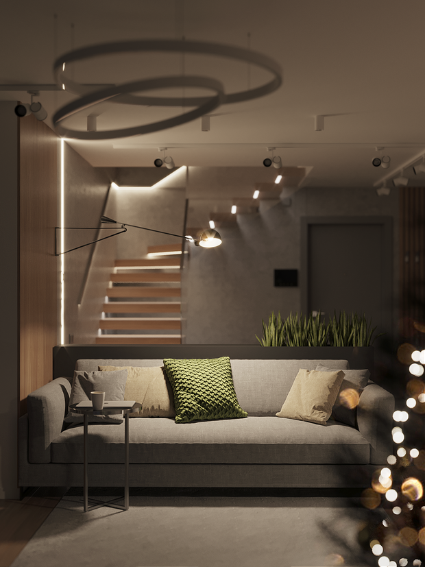 Фото из портфолио Бетон и дерево – фотографии дизайна интерьеров на INMYROOM