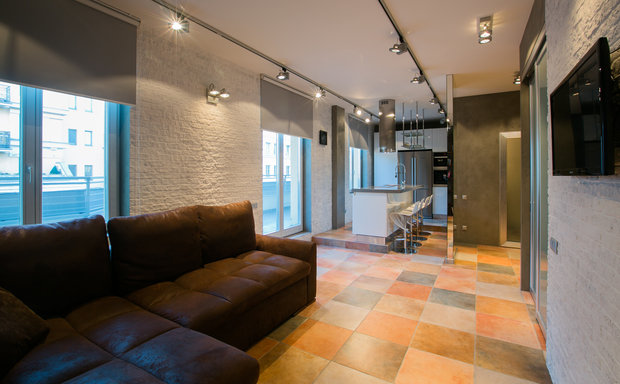 Фото из портфолио Лофт: петербургская версия  – фотографии дизайна интерьеров на INMYROOM