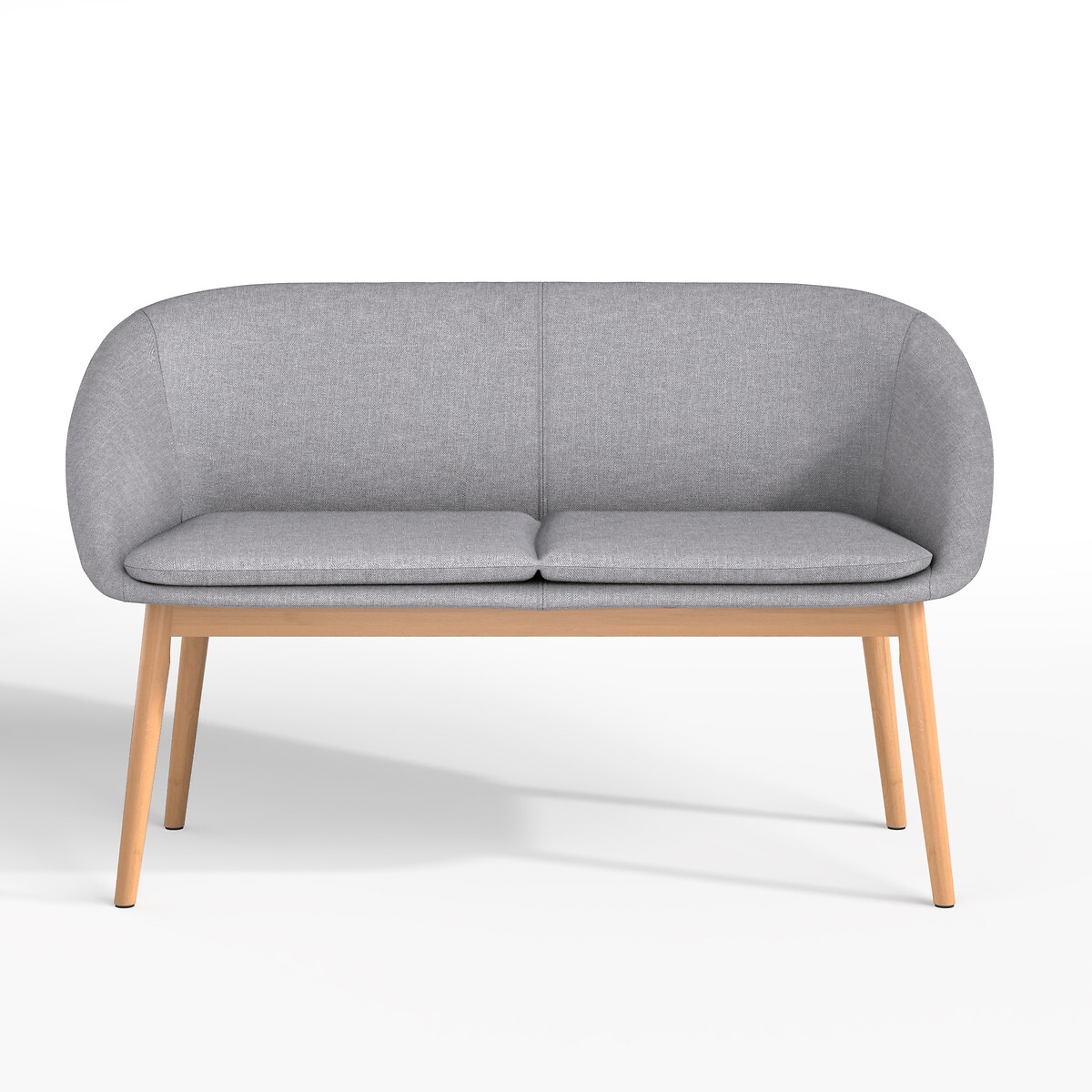 Диван столовый Jimi серого цвета