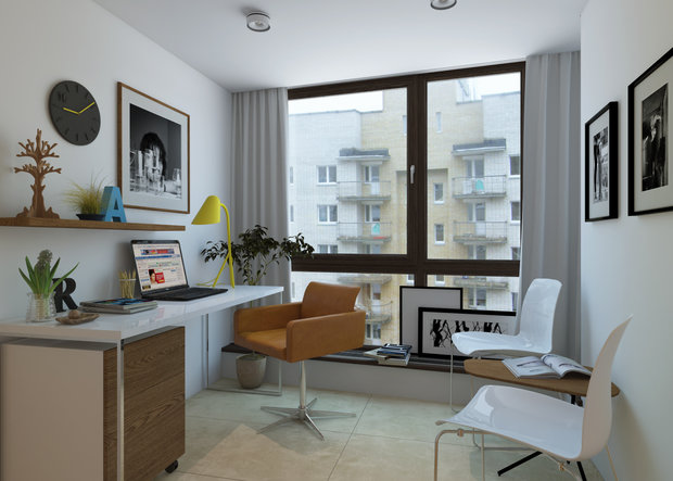 Фото из портфолио Квартира на Кловке – фотографии дизайна интерьеров на INMYROOM