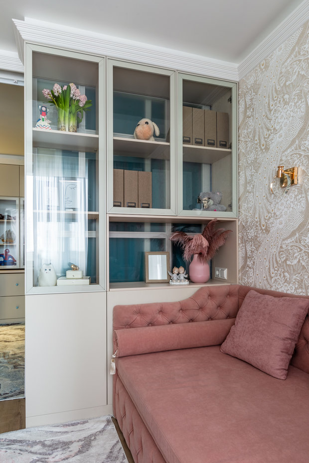 Фотография: Детская в стиле Классический, Современный, Квартира, Проект недели, Москва, 3 комнаты, 60-90 метров, Анастасия Бондарева, Bond Design – фото на INMYROOM