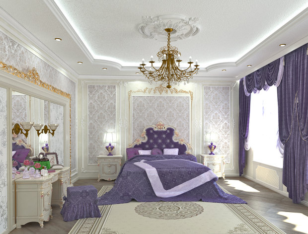 Фото из портфолио спальня ст Брюховецкая – фотографии дизайна интерьеров на INMYROOM