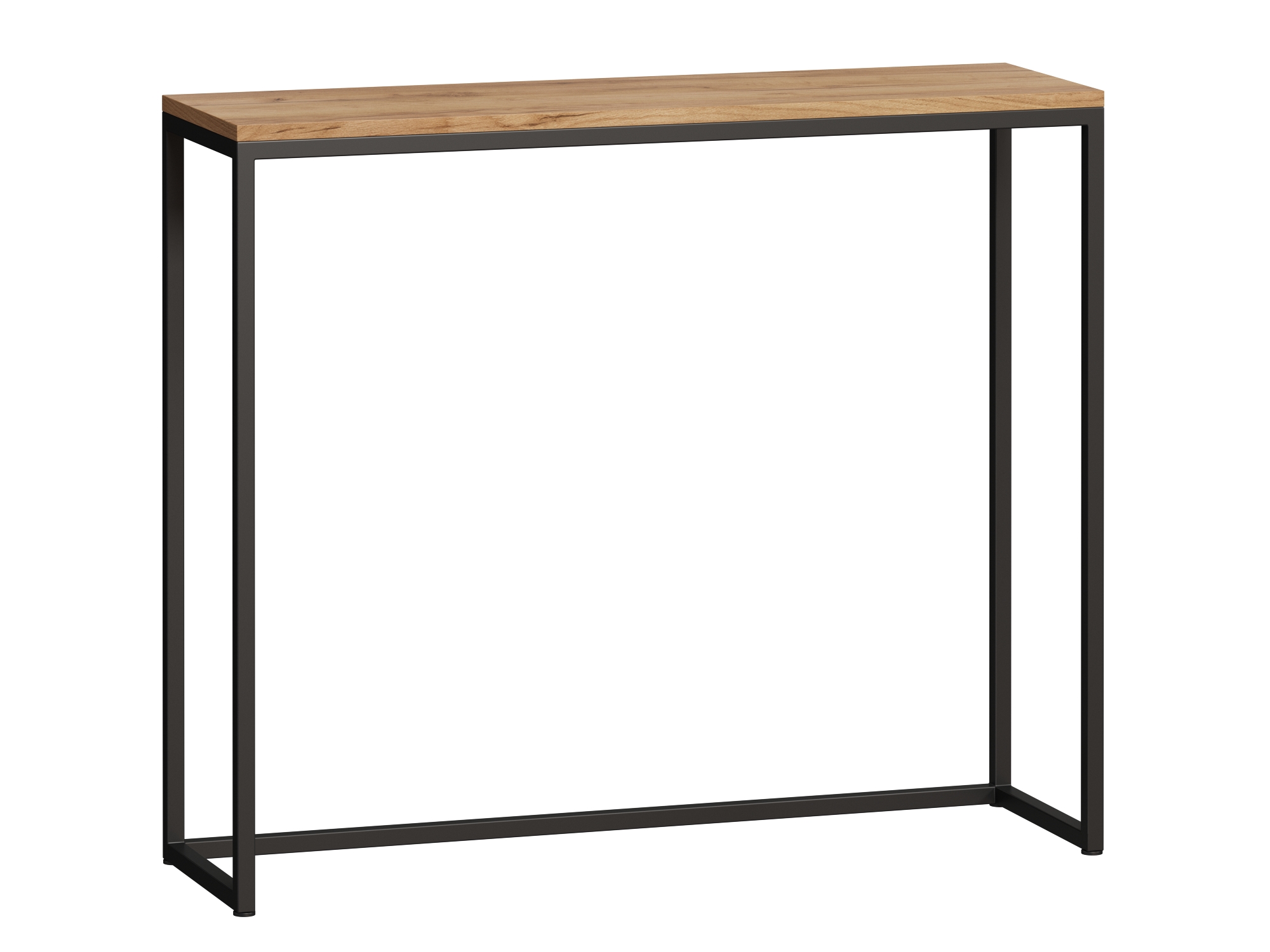 Консоль Мальборк черно-коричневого цвета 