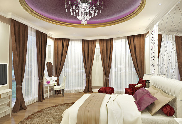 Фото из портфолио спальня дом Солнечная – фотографии дизайна интерьеров на INMYROOM