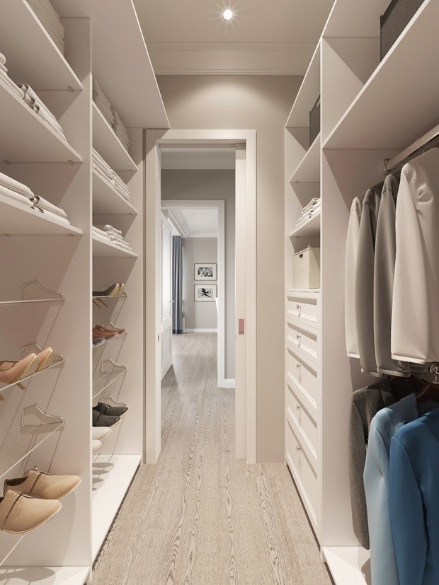 Фотография: Гардеробная в стиле Классический, Современный, Эклектика, Квартира, Catalano, Eichholtz, Проект недели, SELVA, Bonaldo, Duravit, Lottocento, Porcelanosa, Melogranoblu, Vanguard, Mobile di Castello, De Majo, Nicolazzi, Bernhardt, Thomaswille, New Home Style, Chelsom, Elk, Arizzi – фото на INMYROOM